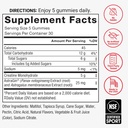 Force Factor Creatine Monohydrate Gummies, 5g Dose for Men & Women to Support Muscle, Strength, Recovery, Cognitive Health & Memory, Assorted Fruit Flavors, 150 Gummies 6