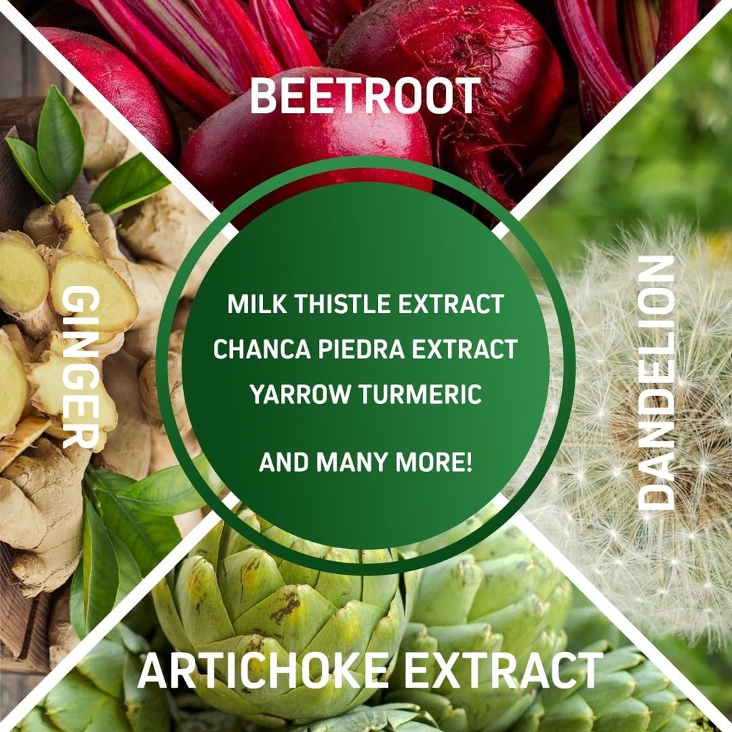 Urgent Liver 911 Herbal Liver Support Supplement Liver Cleanse Detox & Repair Formula with Milk Thistle Silymarin Dandelion Root and Artichoke Extract for Liver Health, 60 Capsules (6) 3