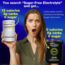 Dr Ekberg euLyte Instant Hydration Electrolytes Powder Zero Sugar Carb Calorie Lemon Lime Drink Mix • 80+ Minerals Magnesium Potassium Calcium Trace Minerals • Fasting Keto Stevia • 90 Servings 4