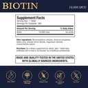 Puregen Labs Biotin 10,000 MCG Supports Healthy Hair, Skin & Nails - High Potency Beauty Support - Non-GMO, Gluten Free | 360 Vegetarian Tablets 3