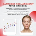Glutathione Supplement Active Reduced Form, Enriched with Resveratrol, NAC, Collagen, Hyaluronic Acid, Vitamin C - Advanced Antioxidant for Immunity & Detox | 150 Capsules 6
