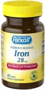Rexall Ferrous Sulfate Iron 28 Mg - Tablets, 60 Ct 2