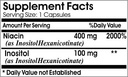 Flush Free Niacin 500mg ~ 90 Capsules - No Additives ~ Naturetition Supplements 3