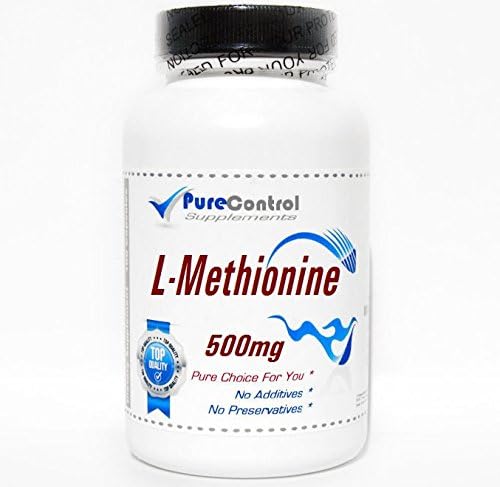 L-Methionine 500mg // 180 Capsules // Pure // by PureControl Supplements 2