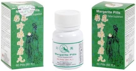 彩鳳珍珠暗瘡丸 Margarite (Pearl powder for acne & spot), Pills - Herbal Supplement-60Pills x 3 pk 3