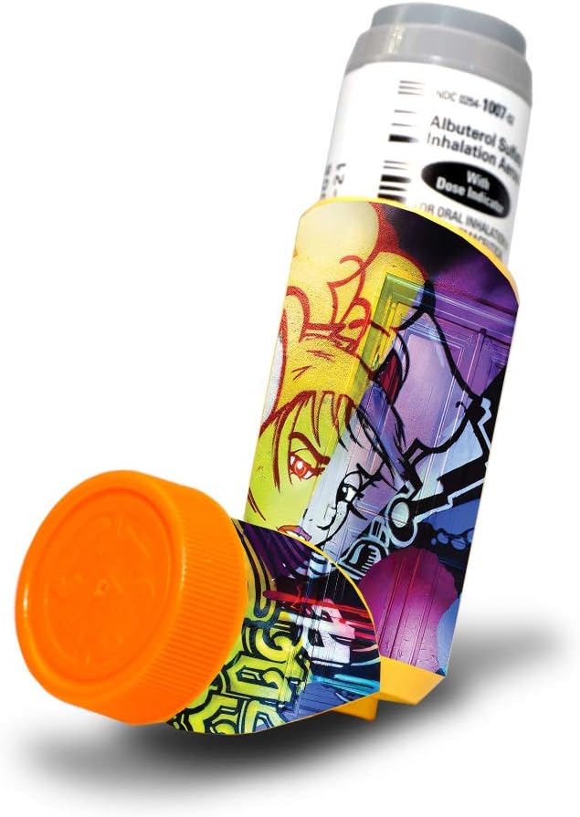 MightySkins Skin for Proventil HFA Asthma Inhaler - Mixtape | Protective, Durable, and Unique Vinyl Decal wrap Cover | Easy to Apply, Remove, and Change Styles | Made in The USA