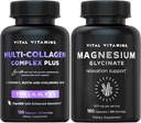 Vital Vitamins Multi Collagen Plus Capsules + Magnesium Glycinate Capsules