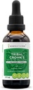 Tribal Crohn's Herbal Extract Alcohol-Free, Tincture, Glycerite Slippery Elm, Parsley, Marshmallow, Turmeric, Frankincense, Green Tea. Gut and Bowel Formula 2 oz