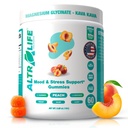 ALTRALIFE Kava Kava Gummies - Stress Relief Supplement with Magnesium Glycinate, Rhodiola Rosea, Holy Basil - 30 Servings for Calm Mood, Focus & Sleep Support - Cortisol Supplements for Women and Men