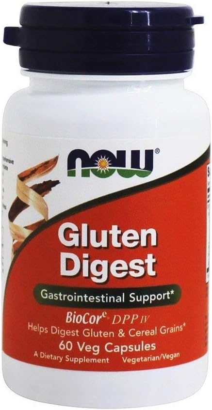 Now Foods - Gluten Digest Gastro-Intestinal Support - 60 Vegetarian Capsules