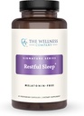 The Wellness Company Restful Sleep - Melatonin-Free, Deep Sleep, REM Support, Non-Habit Forming - Kava, Rafuma Leaf, Ashwagandha & Valerian Root | 60ct (1 Month Supply)