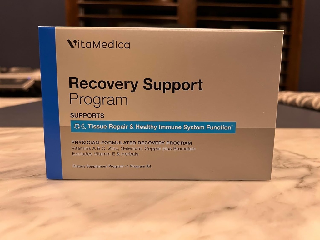 VitaMedica | Recovery Support Program | Natural Post Surgery Support Supplements | Clinical Support| Bromelain with Quercetin | Arnica Montana | Vitamin A, Vitamin C, Zinc | Gluten Free | Made in USA