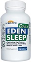 Eden Daily Sleep [New GABA Free Formula] – Fall Asleep Faster, Relax Your Body, Promote Deep and Restful Sleep (30 Vegan Capsules)