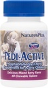 NaturesPlus Pedi-Active LECI-PS, DMAE Complex - 60 Chewable Tablets - Mixed Berry Flavor - Childrens Chewable Supplement, Promotes Brain Health, Focus - Vegetarian, Gluten-Free - 30 Servings