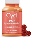 PMS Support Gummies for Women - Chasteberry Supplement for Hormone Balance & Menstrual Cramp Relief - 60 Count