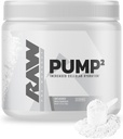 RAW Pump2 Pre Workout | Glycerol Pump Pre Workout Supplement, Pair Pump Supplement for Best Results Or Any Preworkout Powder | Enhanced Hydration and Boost Energy | Unflavored (20 Servings)
