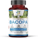 Organic Aura BACOPA Capsules.150 Veg HPMC Capsules 1500mg per Serving. Herbal Supplement, Mental Alertness, Supports Calm, Memory, Cognition.