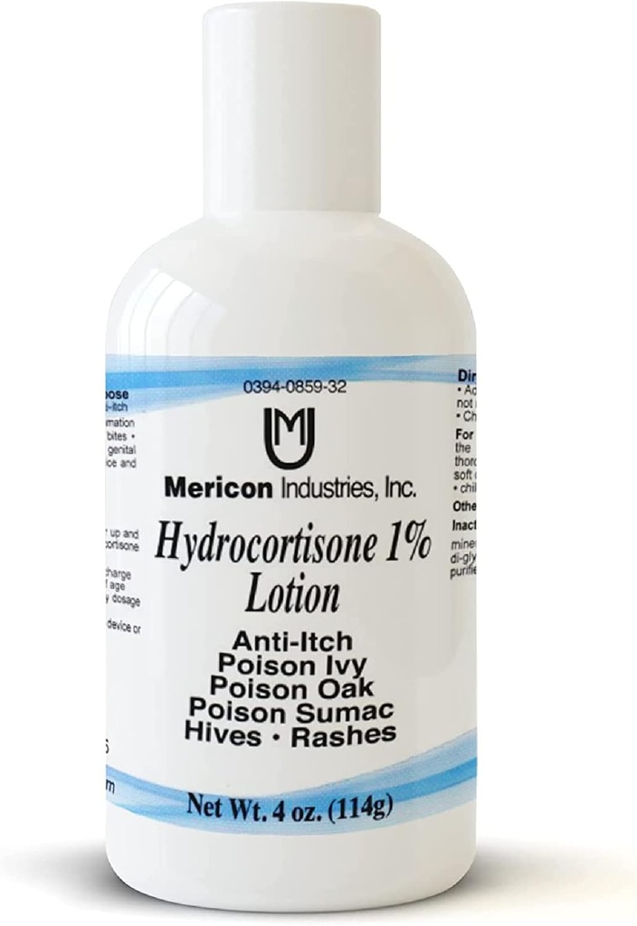 HYDROCORTISONE LOT 1% MERICON 4 OZ