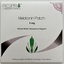 Respro Labs Natural Melatonin Patch, 3 mg (per Patch) Continuous Release - 24 Patches