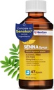 GenCare - Senna Syrup Liquid Laxative (8 Fl Oz Bottle) All Natural Vegetable Sennosides Active Ingredient | Easy to Swallow Constipation Relief for Adults and Kids 12 and Older | Best Value Size
