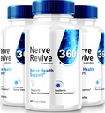 (3 Pack) Nerve Revive 360 Supplement, All Natural Nerve Support for Overall Wellness, Premium Formula, NerveRevive 360 Vitamin Capsules, Official Reviews (180 Capsules)