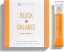 NeoraFit - Block+Balance Pre and Probiotic Powder - Daily Use, Craving Support, Vitamin C & B Blend, Convenient Stick Packs - 30 Count