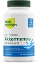 Akkermansia Muciniphila Probiotic 500M AFU for GLP-1 Production - Pre + Probiotic Supplement - 30 Capsules
