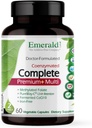 EMERALD LABS Complete Premium Multi - Multivitamin for Digestive & Immune Support with Vitamin C as PureWay-C, B Vitamin Complex, Albion Chelated Zinc & More - 60 Vegetable Capsules (30-Day Supply)