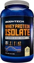 BODYTECH Whey Protein Isolate Powder - with 25 Grams of Protein per Serving & BCAA's - Ideal for Post-Workout Muscle Building & Growth, Contains Milk & Soy - Vanilla (3 Pound)
