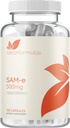 Bioactive SAM-e 500mg - High Strength SAM-e Supplement with Biologically Active S,S Form for Liver and Mood Support - Vegan Non-GMO Preservative Free - Made in The US (120 Servings)
