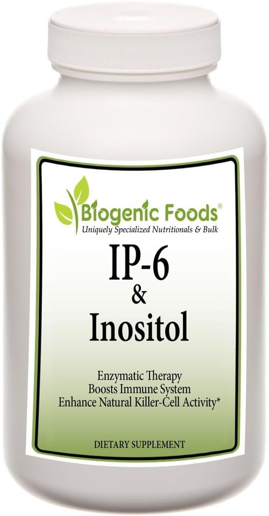 IP6 - Inositol Hexaphosphate & Inositol - Natural Immune Support, Veggie Capsules