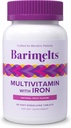 BariMelts Bariatric Multivitamin with Iron, 60 Fast-Dissolving Tablets (1-Month Supply), Sugar-Free Bariatric Vitamins for Women, Natural Fruit Flavor​