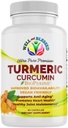 Turmeric Curcumin Supplement with BioPerine - 60 Capsules - Organic Turmeric Root Extract - Vegan Friendly, Enhanced Absorption, Daily Joint and Heart Support