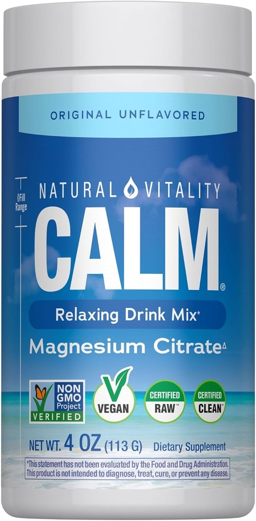 Natural Vitality Calm Drink, 4 Oz