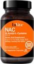 Invite Health N-Acetyl Cysteine (NAC) - Supports Liver and Brain Health - Supplies The Essential Amino Acid L-Cysteine and a Precursor to The Tripeptide Glutathione - 60 Vegetarian Capsules (2-Pack)