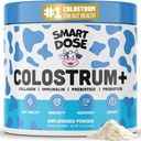 Bovine Colostrum+ Powder for Gut Health & Digestion - 12-in-1 Formula for Bloating, Immune Support & Energy - with 45% IgG ImmunoLin, Probiotics, Prebiotics, Collagen & L-Glutamine