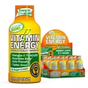 Vitamin Energy Immune+ Extra Strength Energy Shot Mango 12 Pack, 260mg Natural Caffeine, B-Vitamins, Citicoline, Green Tea, Immunity & Focus Support, Zero Sugar, Gluten-Free 1.93 fl oz