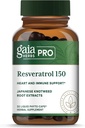 GAIA HERBS PRO Resveratrol 150 - Offers Heart Health & Immune Support - Contains Japanese Knotweed - Vegan, Soy-Free & Gluten-Free - 50 Liquid Phyto-Caps (25 Servings)