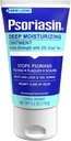 Psoriasin Deep Moisturizing Ointment - 2% Coal Tar - Stops Psoriasis Itching, Scaling, Redness - 4.2 oz