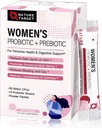NATURE TARGET Probiotics for Women Probiotic Powder Supplement - Prebiotics and Probiotics for Weight Loss, Immune and Digestive Health Support