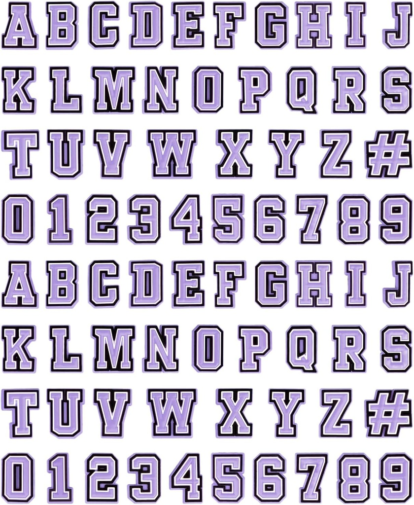 74 Pack Letter Decoration Charms 0-9# Number, Alphabet ABC-Z Characters, Sports Home Decoration DIY for Boy Girl Teens Men Women and Adults