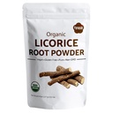 Iyasa Holistics Organic Licorice Root Powder,Mulethi,Glycyrrhiza glabra,8 oz,227 gm,Natural Expectorant,Candy Flavoring Agent,Superfood