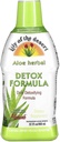 Lily Of The Desert Aloe Vera Herbal Detox Formula - Aloe Vera Juice with Milk Thistle, Slippery Elm, Burdock Root, Dandelion Root, and Echinacea for Gut Health, Liver Support, and Wellness, 32 Oz