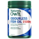 Nature's Own Omega 3 High Strength Odourless Fish Oil 1500 MG X 200 Caps