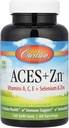 Carlson - ACES + Zn, Vitamins A, C, E + Selenium & Zinc, Cellular Health & Immune Support, Antioxidant, 120 Softgels