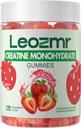 Creatine Monohydrate Gummies 5000mg for Men & Women, Chewables Creatine Monohydrate Supplement(120 Count)- Strawberry 120 Gummies