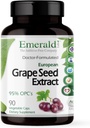 EMERALD LABS European Grape Seed Extract - Antioxidant & Immune Support Supplement - Supports Healthy Blood Flow - 90 Vegetable Capsules (90-Day Supply)