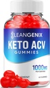 LeanGenix Keto ACV Gummies - Advanced Formula LeanGenix Keto Plus Weight Management ACV Gummies Apple Cider Vinegar LeanGenix ACV Dietary Supplement Reviews Men Women (60 Gummies)
