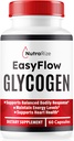 NutraRize Easy Flow Glycogen, EasyFlow Glycogen Support Capsules, Easy Flow Glyco Optimizer, Official EasyFlow Glyco Optimiser Caps, Easy Flow Detox Cleanse, Easy Flow Glycol (60 Capsules)