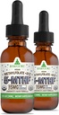RawGuru L-Methylfolate 15 mg + Vitamin B12 - Organic Vegan Methylated B12 with Trace Minerals - Nano-Processed & Enhanced Liquid Formula - 300 Servings Vegan Drops per 30 ml, Pack of 2